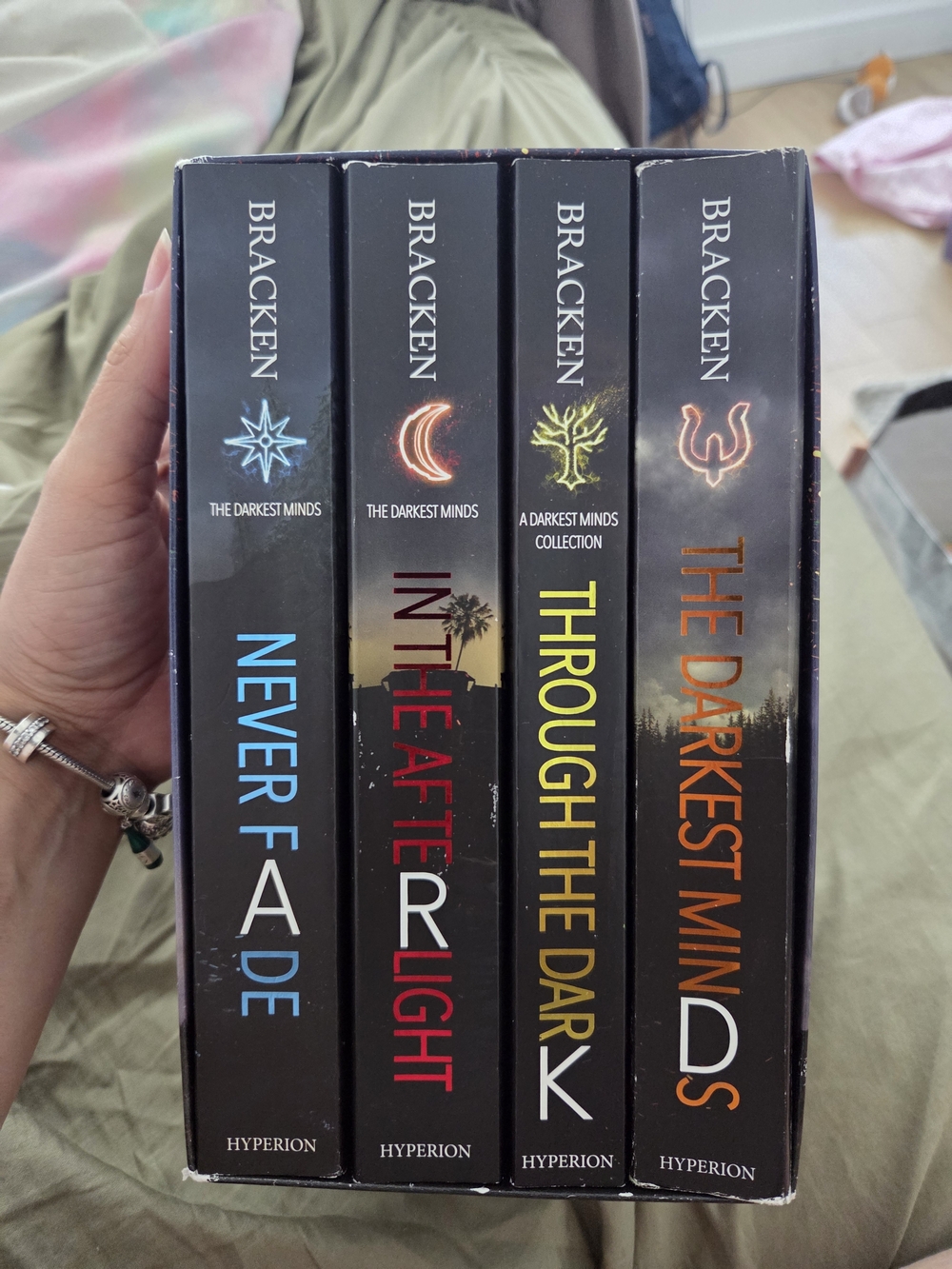 The Darkest Minds Boxed Set - Black with Multicolor Spine Accents